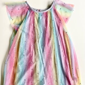 Hatley rainbow tulle dress